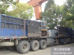 一臺SJ1400圓錐破碎機于2014.9.24發(fā)往